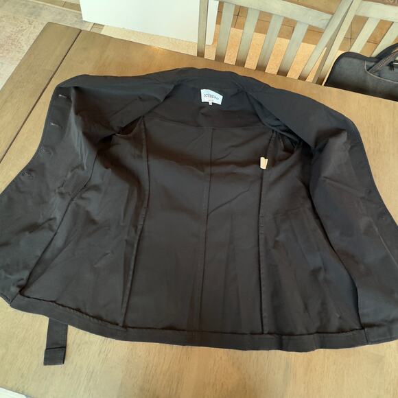 Iceberg - Made in Italy, vintage black trench coat, size 46 - Picture 11 of 13